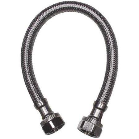 LAWNITATOR B & K Industries  Braided Stainless Steel Faucet Connector; 0.5 x 0.5 x 16 in. LA335277